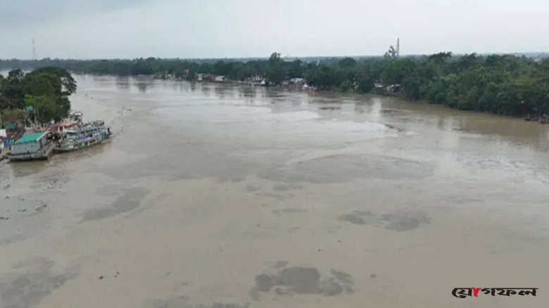 সুনামগঞ্জে বাড়ছে নদ-নদীর পানি, এখনও বিপৎসীমার নিচে