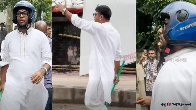 আলিয়া মাদ্রাসার সংঘর্ষস্থলে যুবদল নেতা নয়ন