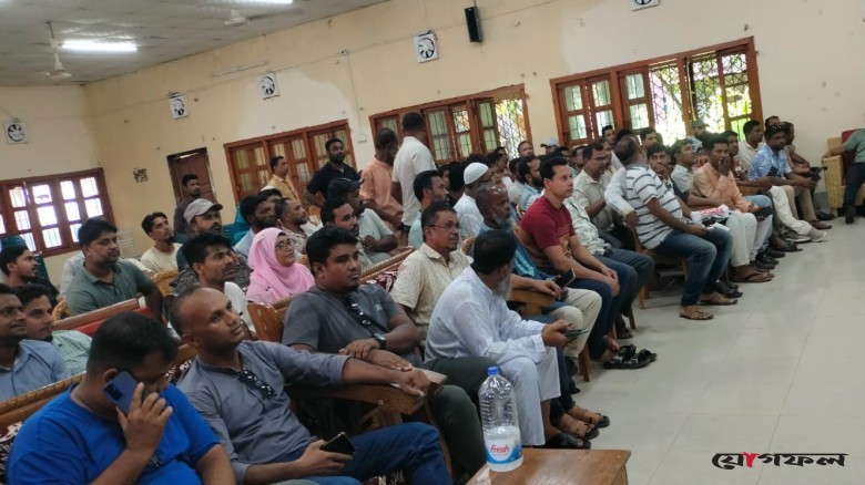 শ্বম্ভরপুরে বাজার নিলামে ৫৯ লাখ ২২ হাজার টাকার ডাক