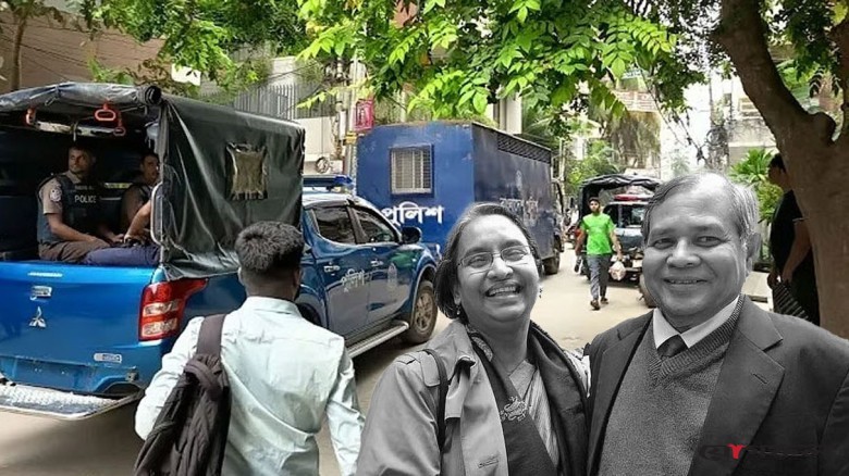 ফ্রিজার ভ্যানে তৌফীক নাওয়াজের মরদেহ, পেছনে দীপু মনি