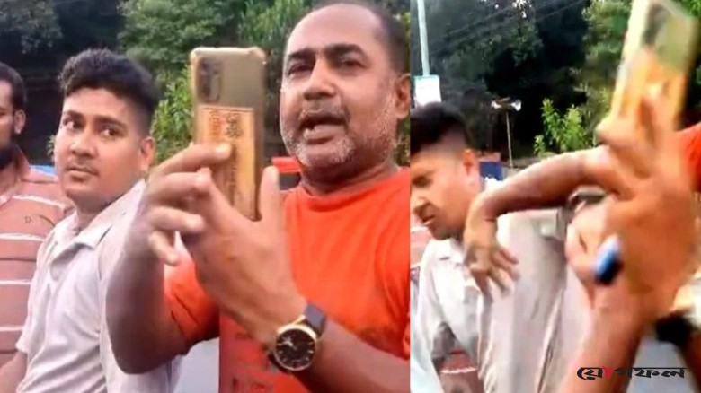 মাগুরায় পুলিশ সদস্যকে প্রকাশ্যে থাপ্পড়