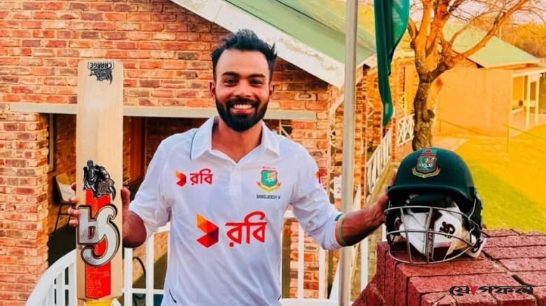 দক্ষিণ আফ্রিকায় ইতিহাস গড়লেন তাওহিদ হৃদয়