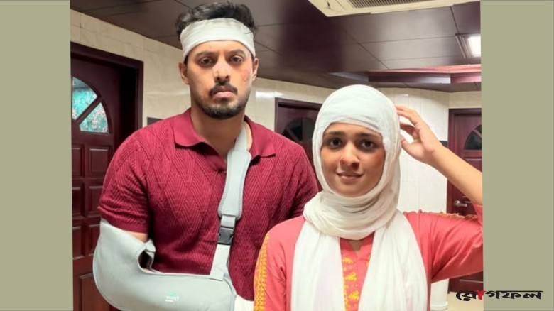 হাত ভাঙা, মাথায় ব্যান্ডেজ—ইরফান-সাদিয়ার কী হয়েছে?