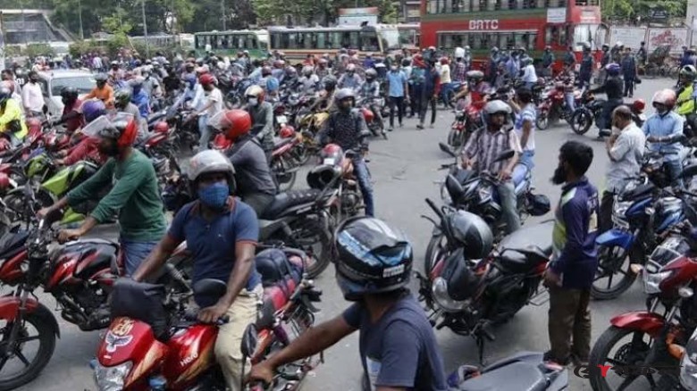 মোটরসাইকেলের সামনে নম্বরপ্লেট বাধ্যতামূলক, সময় ১৫ নভেম্বর পর্যন্ত