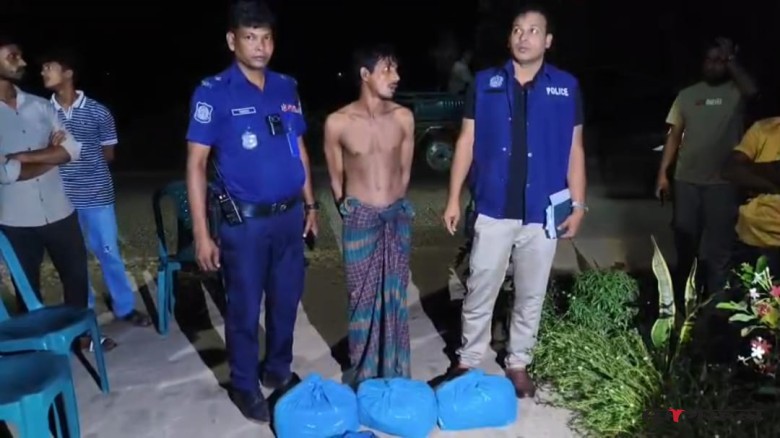 ব্রাহ্মণপাড়ায় ৬ কেজি গাঁজাসহ গ্রেপ্তার ১