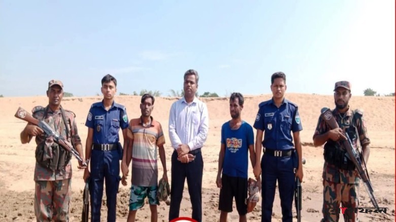 যাদুকাটা নদীর তীরে প্রশাসনের অভিযান, দুই বালু উত্তোলনকারীর সাজা